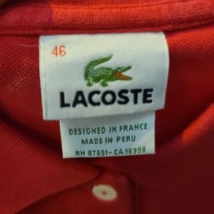 Lactate polo shirt size 46